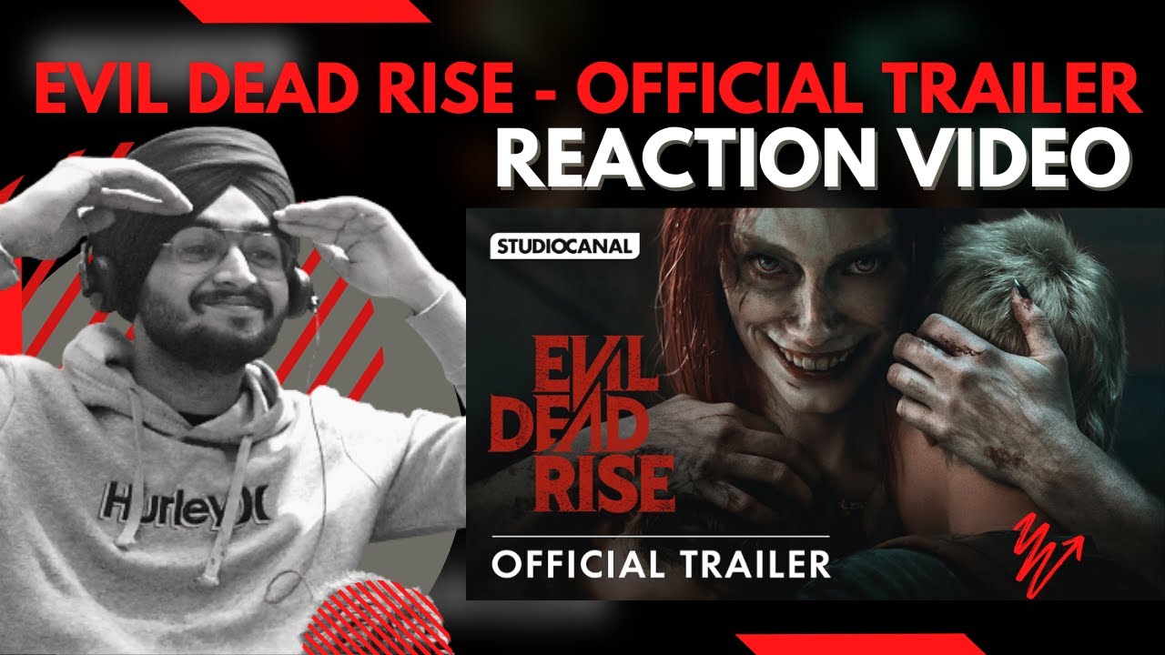 REACTION ON : Evil Dead Rise – Official Trailer (Red Band) - YouTube