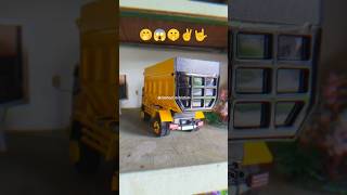 ditantang modif truk kalimantan #rashadminiatur #trukplastikmodifikasi #trukkalimantan #shortvideo