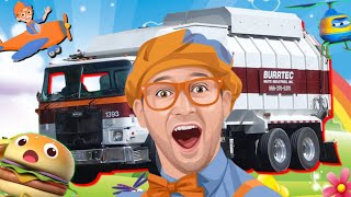The Garbage Truck Song By Blippi 🎶 Song For Kids