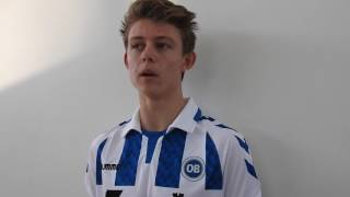 Mathias Jørgensen skifter til OB U17 fra FCN