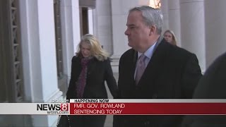 Connecticut Ex-Gov. Rowland sentenced to 30 months in prison