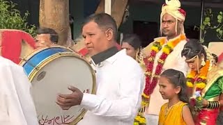 🥰आमच्या गावातील लग्नाची वरात / बिदाई 🥳😥अशी वरात निघते #village #marriage#villagelife #villagevlog