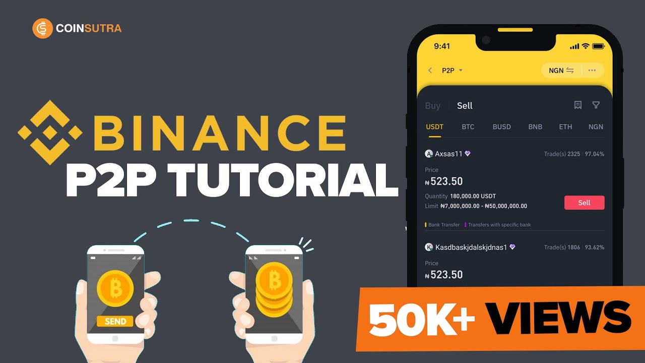 Binance P2p Tutorial How To Sell Crypto Using P2p Method рџњќ Youtube