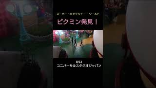 人骨が見つかった翌日のユニバでピクミン見つけたよ！