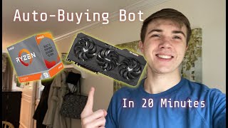 How to make an Auto-Buying Bot using Selenium (IN 20 MINUTES) (DEPRECIATED)