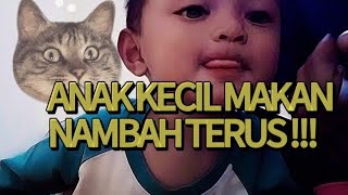 Trik saat Anak Kecil di suapin Mudah Tidur