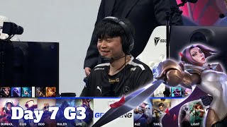 GEN vs LNG | Day 7 Group D S11 LoL Worlds 2021 | Gen.G vs LNG Gaming - Groups full game