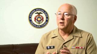 Chief of Navy Chaplain Rear Adm. Mark Tidd talks about Confidentiality