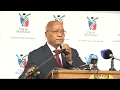South African President Zuma accuses protesters of racism