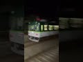 京阪2200系2211f 快速急行淀屋橋行き 丹波橋駅発車シーン 京阪電車 快速急行 2200系