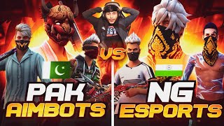 NG-Esports🇮🇳 vs Pak Aimbots🇵🇰 || PAK🇵🇰 vs IND🇮🇳 4x4 Match🤯🔥 || 7-0?🥵 || Ft. NG Smooth, Tufan, Badal