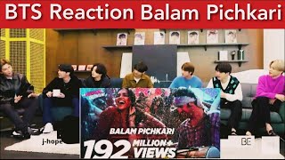 BTS Reaction to Bollywood Song Balam Pichkari|| BTS Reaction to Bollywood Song