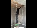 power plastering tutorials bonding a ceiling to the correct level