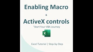 How to Enable Macros and ActiveX Controls in Excel