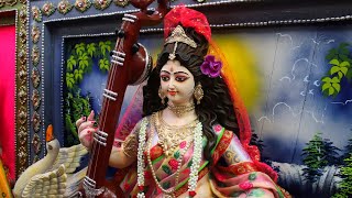 Saraswati murti new design 2022 | clay crafs