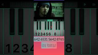 Eminem - Lose Yourself | Piano Tutorial  #piano #eminem #youtubeshorts #like #subscribe #2024 #music