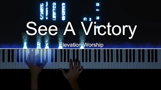 See A Victory - Elevation Worship | Piano Instrumental and Tutorial by Angelo Magnaye
