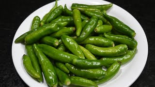 பச்சை மிளகாயில இப்படி செய்து இருக்கீங்களா? | Green Chilli Recipe in Tamil | Puli Milagai in Tamil.