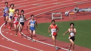 群馬県夏季強化記録会2017 男子800m3組