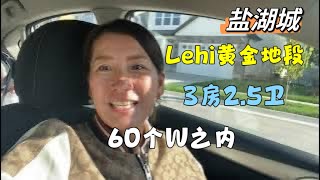 @犹他州房产 @盐湖城房产。Lehi全新3房2.5卫，高挑客厅独栋 50万区间