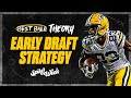 Early Best Ball Draft Strategy