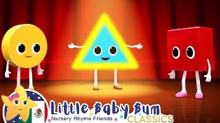La Canción del Triángulo | Canciones Infantiles | Dibujos Animados | Little Baby Bum Latino