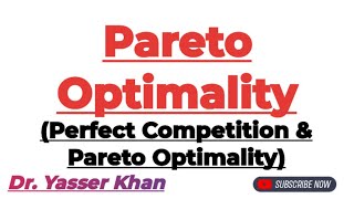 Perfect Competition \u0026 Pareto Optimality | Pareto Optimality | Welfare Economics | Economics | CUET