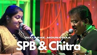 SPB & Chitra for  Malare Mounama - A 1995 Melody