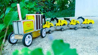 How To Make Matchbox Train at Home - DIY Transportation Train Toys