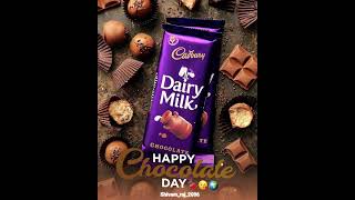 Happy Chocolate day 🍫❤️🙃#story #trending #shortvideo #viral #status #chocolate#reels #day