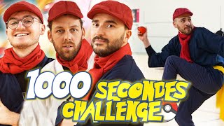 1000 secondes challenge : qui réussira le plus de défis ?