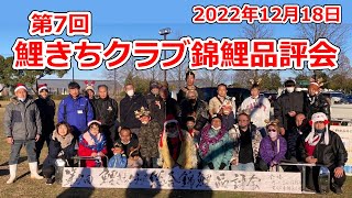 第7回鯉きちくらぶ総合錦鯉品評会　2022年12月18日