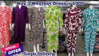 Buy 3 Western Wear ₹1000 | Readymade Branded Cotton Lawn  Suits, Co Ord Sets @hyderabadshopping