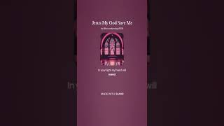 Focused Prodigy : Jesus My God Save Me Official Lyrics