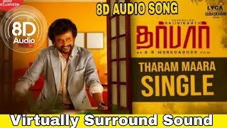 Darbar - Tharam Maara | 8D Audio Song | Rajinikanth | Anirudh | Tamil Movies 8D Song Team
