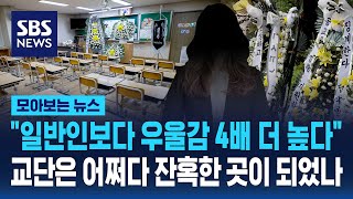 교사들의 잇따른 죽음 배경엔…\