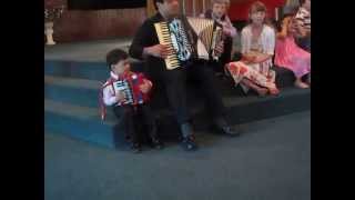 Maksim And Uncle Izzy, accordion duet