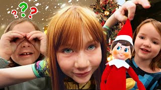 SNOWY ELF SURPRiSES Adley Niko and Navey!!  Snow inside our House on Christmas Eve, crazy family fun
