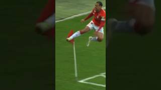 Alan Patrick chuta a bandeirinha e comemora o gol do Internacional