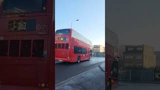 EBD45 (LF74 TVA) spotted outside Henley Road Bus Garage with 262 blinds