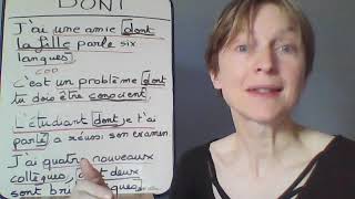 Linguistique anglaise (S. Oriez) : DONT (1)