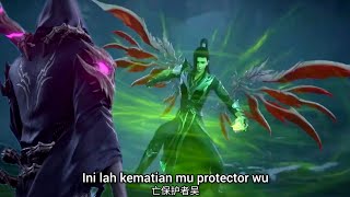 btth season 5 episode 129 sub indo - xiao Yan ngamuk protector wu m4ti