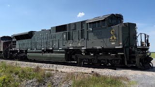 CP 7020 Leads CPKC Train 230 Near Chesterville