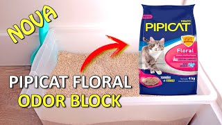 NOVA PIPICAT FLORAL ODOR BLOCK (areia para gato) - Gatil Hauser