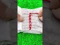 invisible stitch by hand sewing youtubeshorts