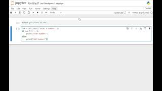 Python program 9 - Check Even and Odd Numbers.