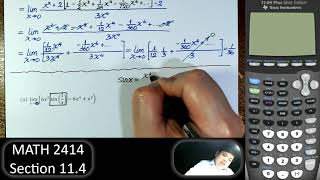 Calculus 2 - Module 4 - Section 11.4