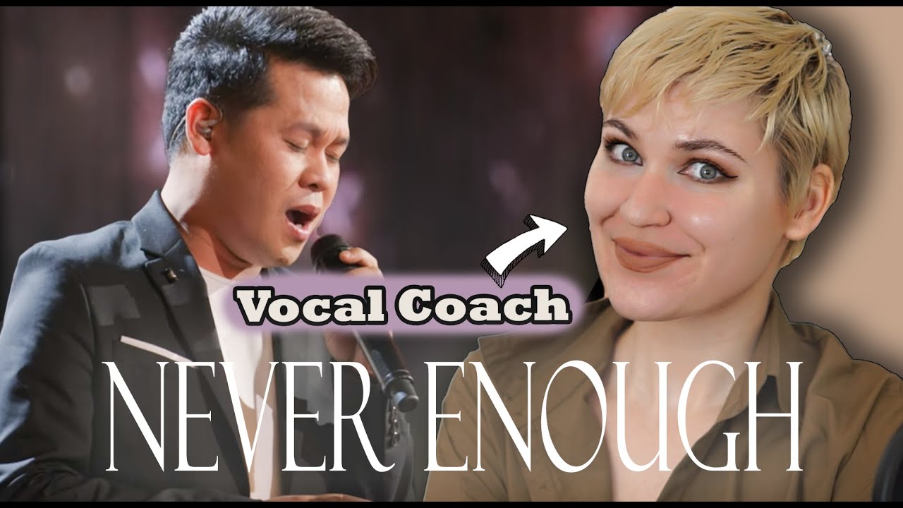 Marcelito Pomoy Never Enough Vocal Coach Professional Singer