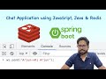 Chat application using Redis & Web-sockets