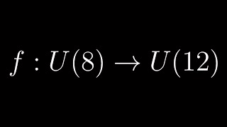 Isomorphisms (Part 1, Gallian)